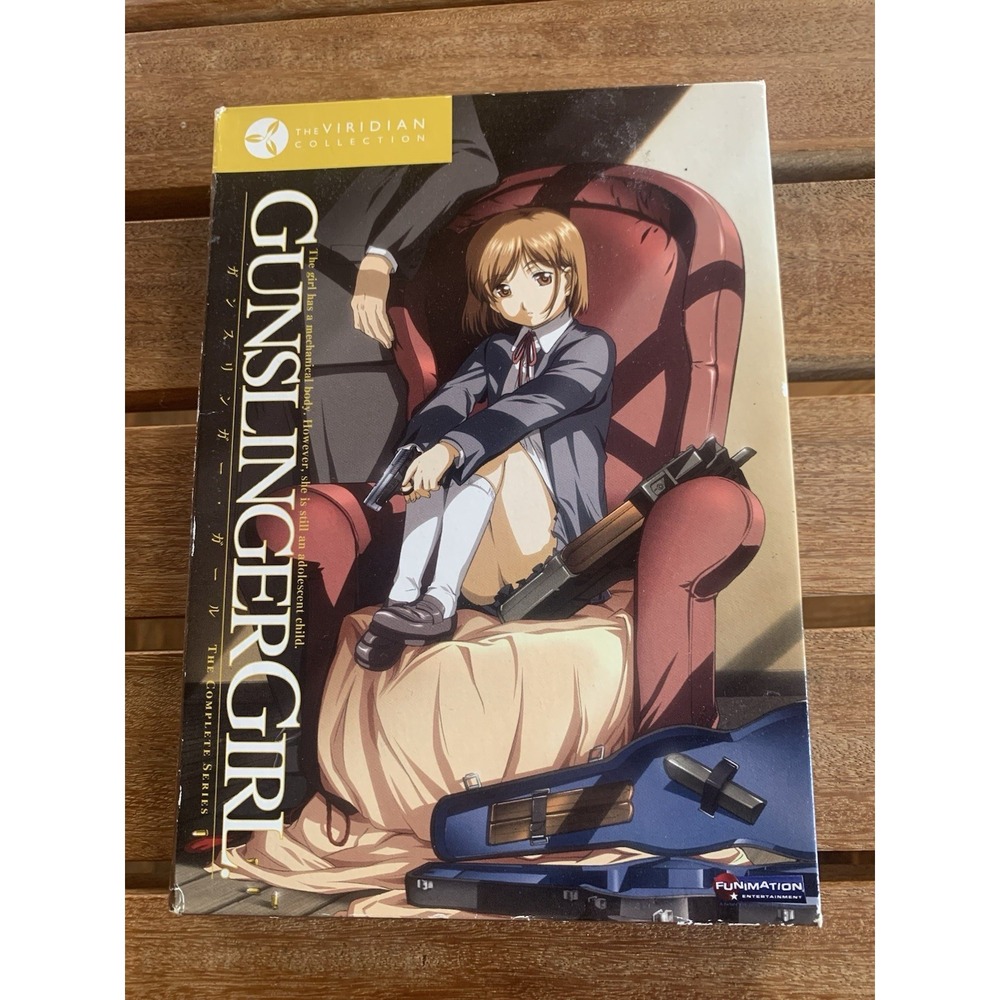 Gunslinger Girl Complete Box Set DVD 2008 Japanese Anime Slipcover Viridian